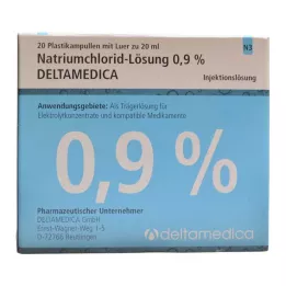 NATRIUMCHLORID-Solüsyon %0,9 Deltamedica Luer Pl., 20X20 ml