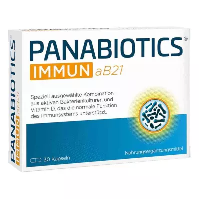 Panabiotics Immun aB21 kapsülleri (30 adet) Panabiotics Immun aB21 kapsülleri (30 adet)