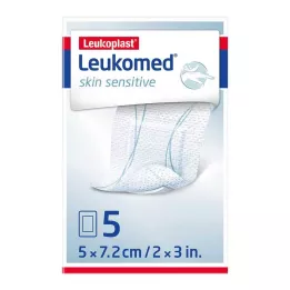 LEUKOMED cilde duyarlı steril 5x7,2 cm, 5 adet