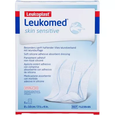 LEUKOMED cilde duyarlı steril 8x10 cm, 5 adet