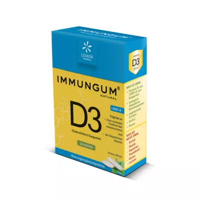 D3 Vitamini Immungum sakızı, 28 gr D3 Vitamini Immungum sakızı, 28 gr