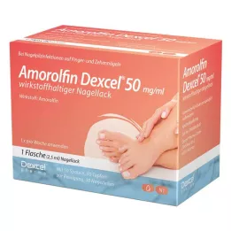 AMOROLFIN Dexcel 50 mg/ml etken madde içeren oje, 2,5 ml