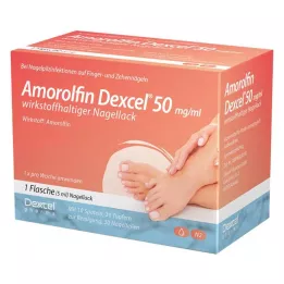 AMOROLFIN Dexcel 50 mg/ml etken madde içeren oje, 5 ml