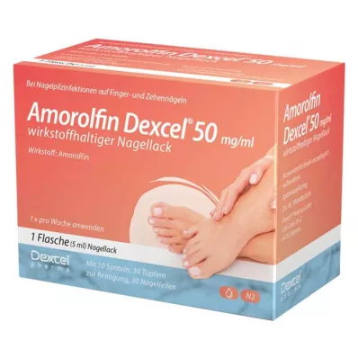 Amorolfin Dexcel® 50 mg/ml aktif oje, 5 ml Amorolfin Dexcel® 50 mg/ml aktif oje, 5 ml