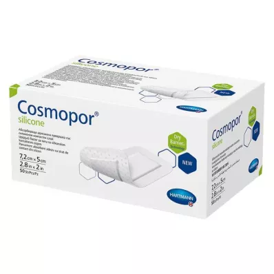 Cosmopor® silikon yara örtüsü 5x7,2 cm, 50 adet