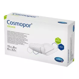 COSMOPOR silikon yara örtüsü 8x15 cm, 5 adet