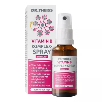 DR.THEISS B vitamini kompleksi sprey, 30 ml