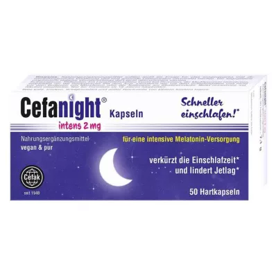 Cefanight yoğunlaştırıcı 2 mg sert kapsül, 50 adet Cefanight yoğunlaştırıcı 2 mg sert kapsül, 50 adet