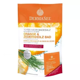 DERMASEL Ölü Deniz Banyo Tuzları Portakal &amp; Sedir Ağacı, 1 P
