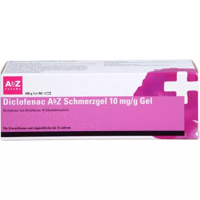 DICLOFENAC AbZ Ağrı Jeli 10 mg/g, 100 g