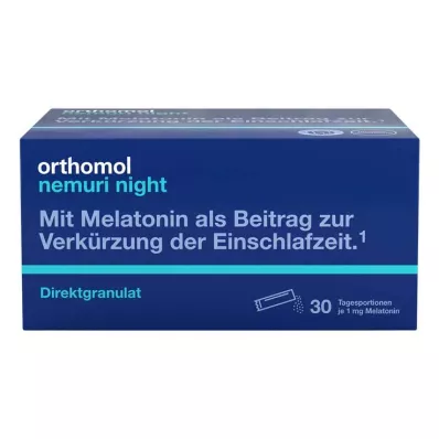 ORTHOMOL nemuri night direct granül, 30 adet ORTHOMOL nemuri night direct granül, 30 adet