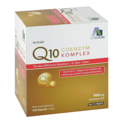 Koenzim Q10 100 mg kapsül + vitaminler + mineraller, 240 adet Koenzim Q10 100 mg kapsül + vitaminler + mineraller, 240 adet