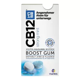 CB12 boost güçlü naneli sakız, 10 adet