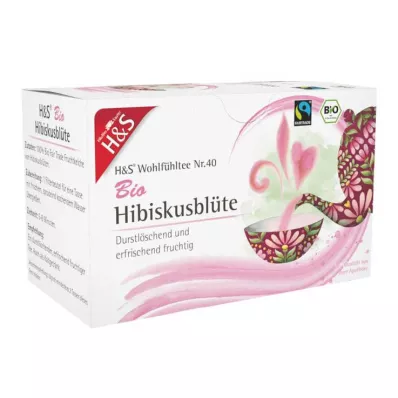 H&S Organik Hibiskus Çiçeği Filtre Torbası, 20X1.75 gr H&S Organik Hibiskus Çiçeği Filtre Torbası, 20X1.75 gr