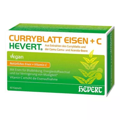 CURRYBLATT EISEN+C Hevert Kapsül, 60 Kapsül