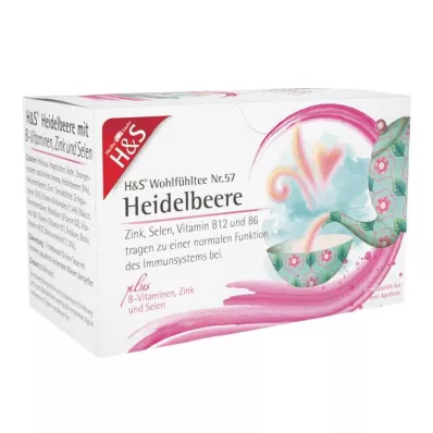 H&B vitaminleri çinko ve selenyum içeren S yaban mersini F poşet, 20X2,5 g H&B vitaminleri çinko ve selenyum içeren S yaban mersini F poşet, 20X2,5 g