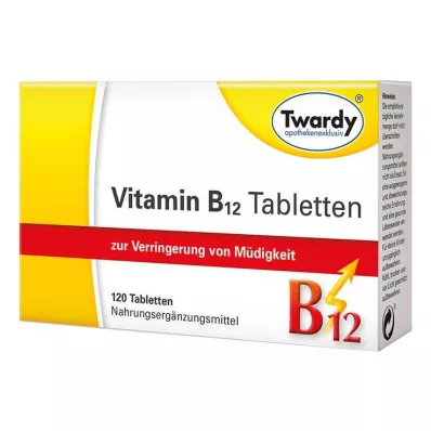 B12 Vitamini tabletleri, 120 adet B12 Vitamini tabletleri, 120 adet