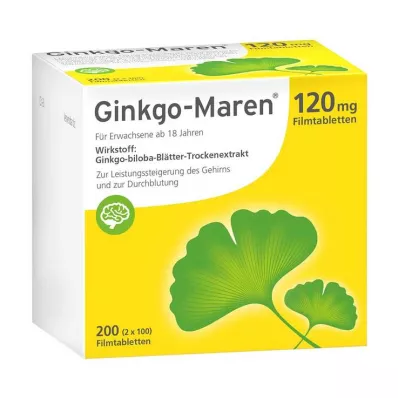 Ginkgo-Maren 120 mg film kaplı tablet, 200 adet