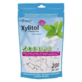 MIRADENT Xylitol Nane Sakızı Yedek, 200 adet
