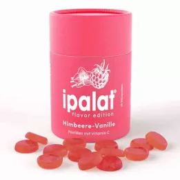 IPALAT Pastil aromalı ahududu-vanilya, 40 adet