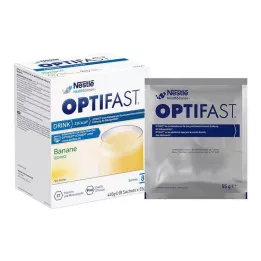 OPTIFAST İçecek Muz Tozu, 8X55 g