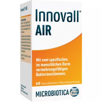 INNOVALL AIR Çiğneme tabletleri, 60 adet