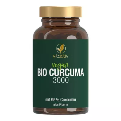 Curcuma 3000 organik kapsül, 60 adet Curcuma 3000 organik kapsül, 60 adet