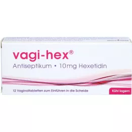 VAGI-HEX 10 mg vajinal tablet, 12 adet