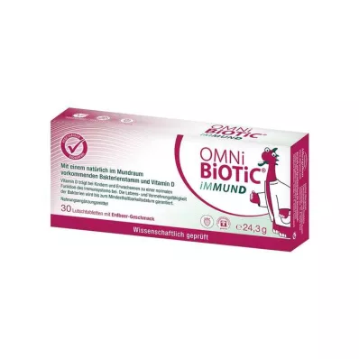 Omni Biotic Immune D pastilleri, 30 adet Omni Biotic Immune D pastilleri, 30 adet
