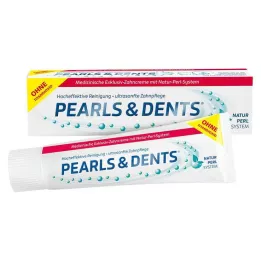 PEARLS & DENTS Titanyum dioksit içermeyen özel diş macunu, 15 ml