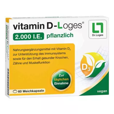 d vitamini-Loges 2.000 uluslararası birim sebze (60 adet) d vitamini-Loges 2.000 uluslararası birim sebze (60 adet)