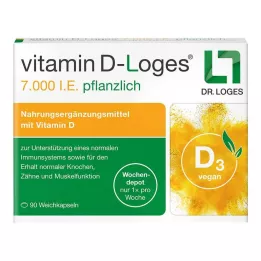 dVITAMIN D-LOGES 7.000 I.U. bitkisel haftalık depo, 90 adet
