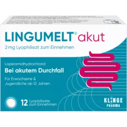 LINGUMELT Oral kullanım için akut 2 mg liyofilizat, 12 adet