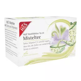 H&S Selenyum ve vitamin içeren ökse otu çayı filtre torbası, 20X2 g