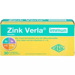 ZINK VERLA Bağışıklık çiğneme tabletleri, 30 adet