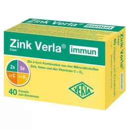 ZINK VERLA Bağışıklık Kapsülleri, 40 Kapsül