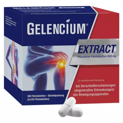 GELENCIUM® EXTRACT Bitkisel film kaplı tabletler, 2x150 adet GELENCIUM® EXTRACT Bitkisel film kaplı tabletler, 2x150 adet