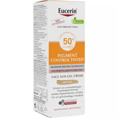 EUCERIN Sun Fluid Pigment Kontrol ortamı LSF 50+, 50 ml