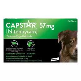 CAPSTAR Büyük köpekler için 57 mg tablet, 1 adet