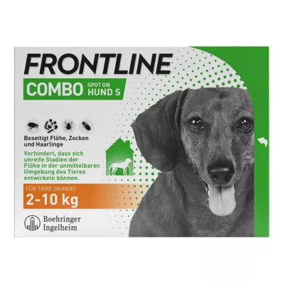 FRONTLINE COMBO köpeklerde kene ve pirelere karşı S (2 -10 kg), 3 adet