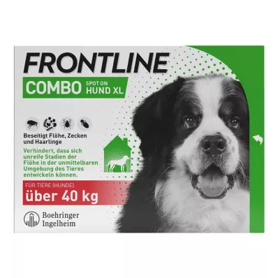 FRONTLINE COMBO köpeklerde kenelere, pirelere karşı XL (40-60 kg), 3 adet FRONTLINE COMBO köpeklerde kenelere, pirelere karşı XL (40-60 kg), 3 adet