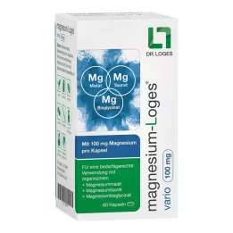 MAGNESIUM-LOGES vario 100 mg kapsül, 60 adet