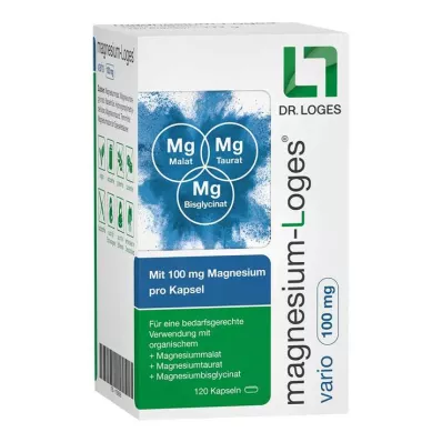 Magnezyum-Loges vario 100 mg kapsül, 120 adet Magnezyum-Loges vario 100 mg kapsül, 120 adet