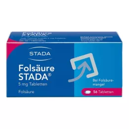 FOLSÄURE STADA 5 mg tabletler, 56 adet