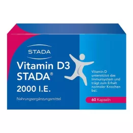 VITAMIN D3 STADA 2000 I.U. kapsül, 60 adet
