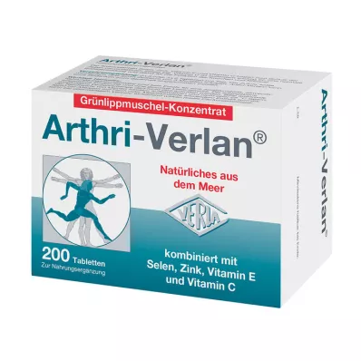 Besin takviyesi tabletleri için Arthri-Verlan, 200 adet Besin takviyesi tabletleri için Arthri-Verlan, 200 adet