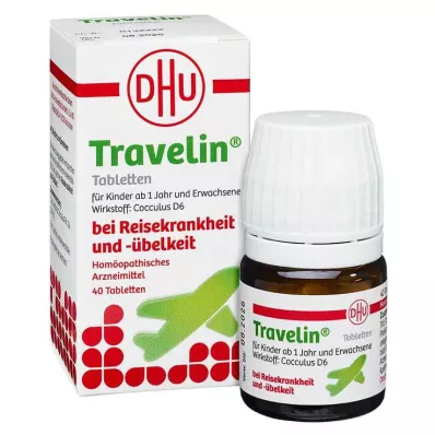Travelin® tabletler, 40 adet Travelin® tabletler, 40 adet