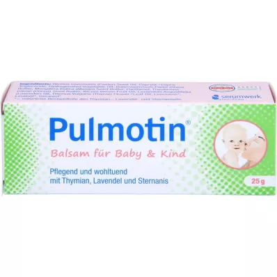 PULMOTIN Bebek için merhem &amp; Çocuk, 25 g