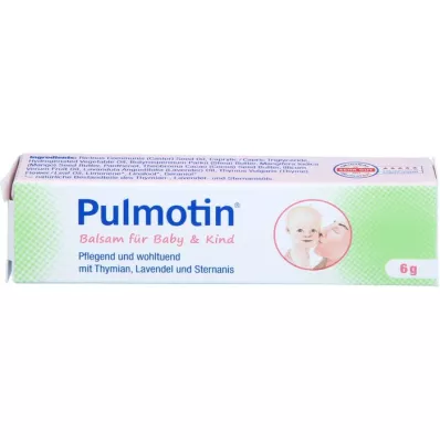 PULMOTIN Bebek için merhem &amp; Çocuk, 6 g