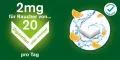 Instructions for use for nicorette sakız taze meyve, 2 mg nikotin, 210 adet - 3